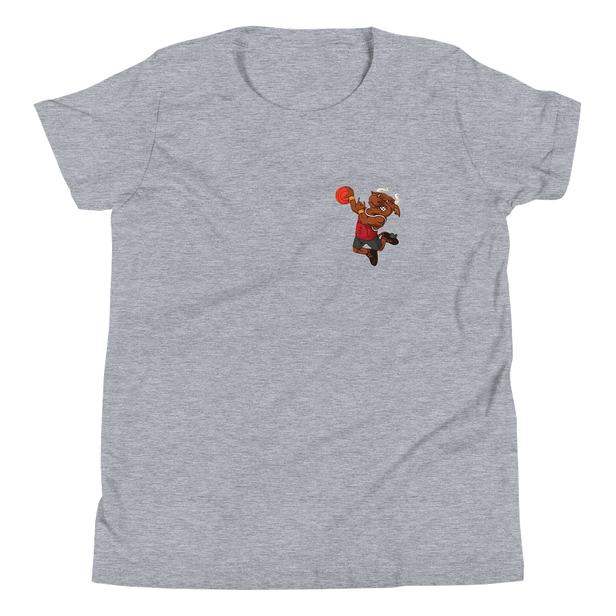 Youth Short Sleeve T-Shirt Bull Mascot Graphic product image (4)