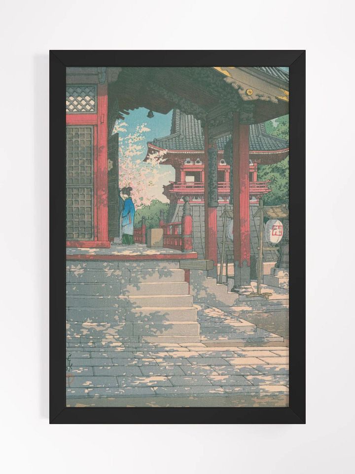 Fudo Temple in Meguro, Tokyo - Kawase Hasui product image (1)