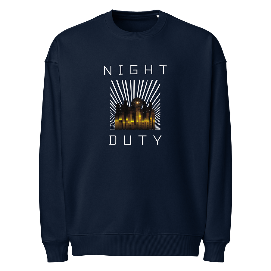 Luminous Night Skyline Organic Sweatshirt product image (1)
