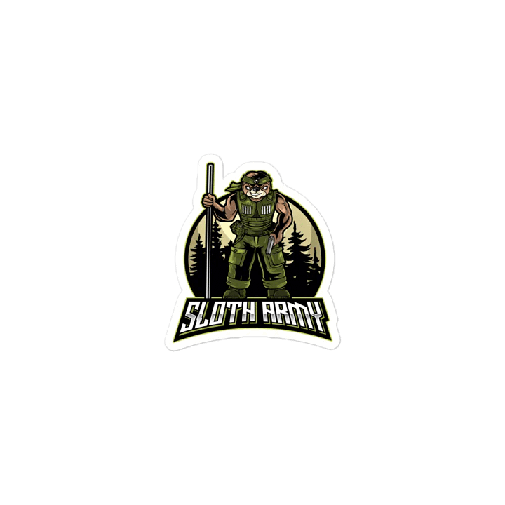 Sloth Army Magnet product image (1)