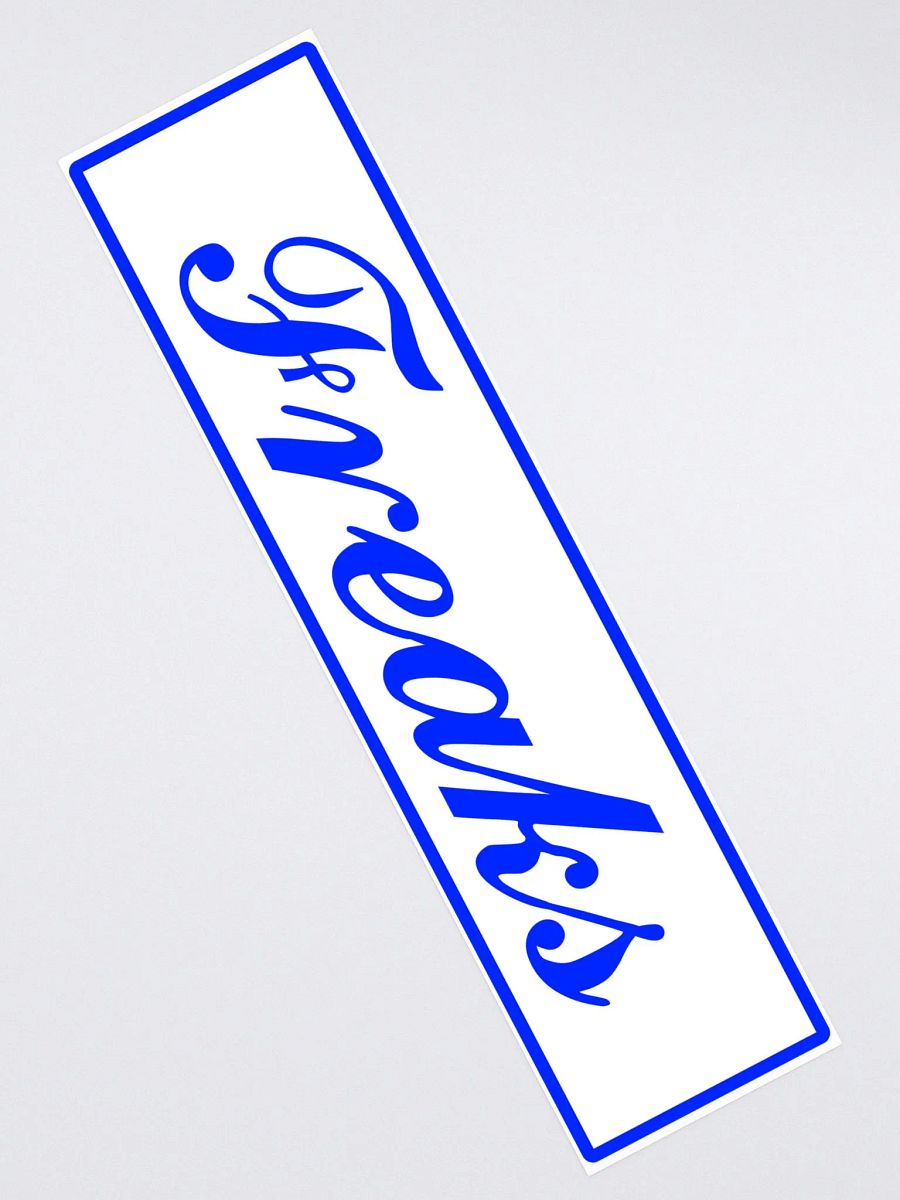 Freaks bumper sticker product image (2)