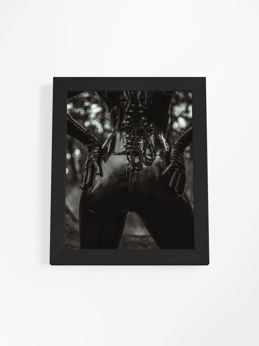 Latex Booty B/W Framed Print product image (1)