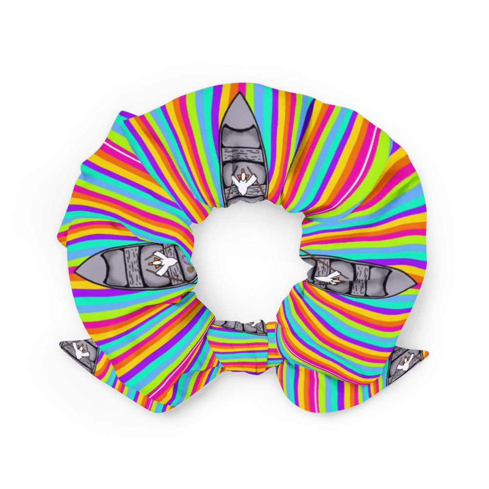 Row Row Row Your Boat hair scrunchie product image (3)