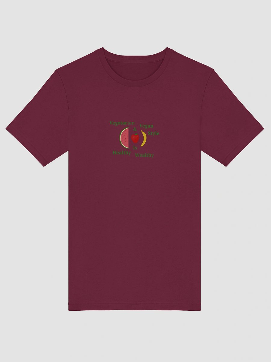 Healthy Wealthy Vegetarian & Vegan T-Shirt product image (5)