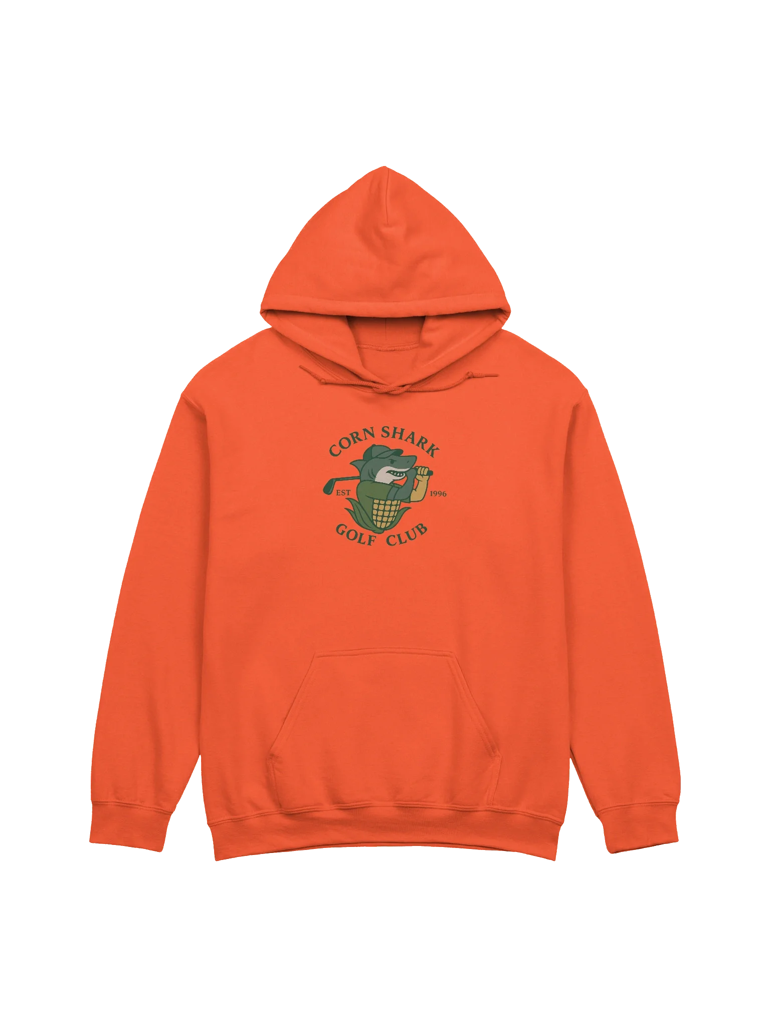 CornShark Golf Club (Orange Hoodie) product image (1)