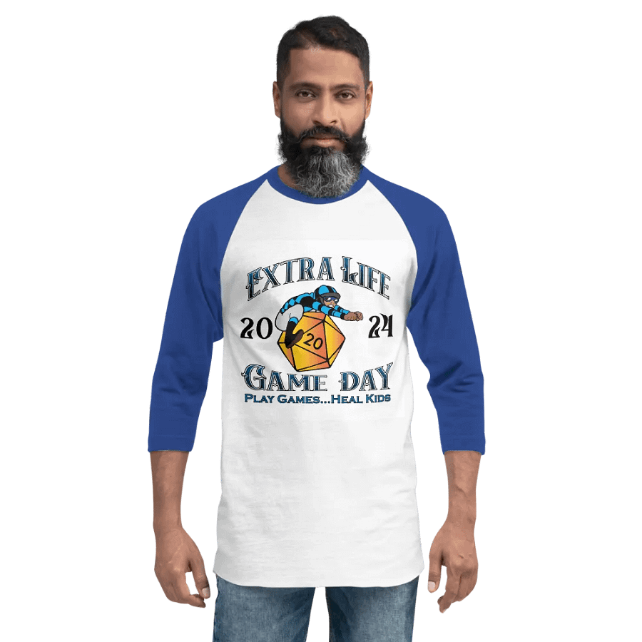 Extra Life Game Day 2024 Raglan Tee product image (6)