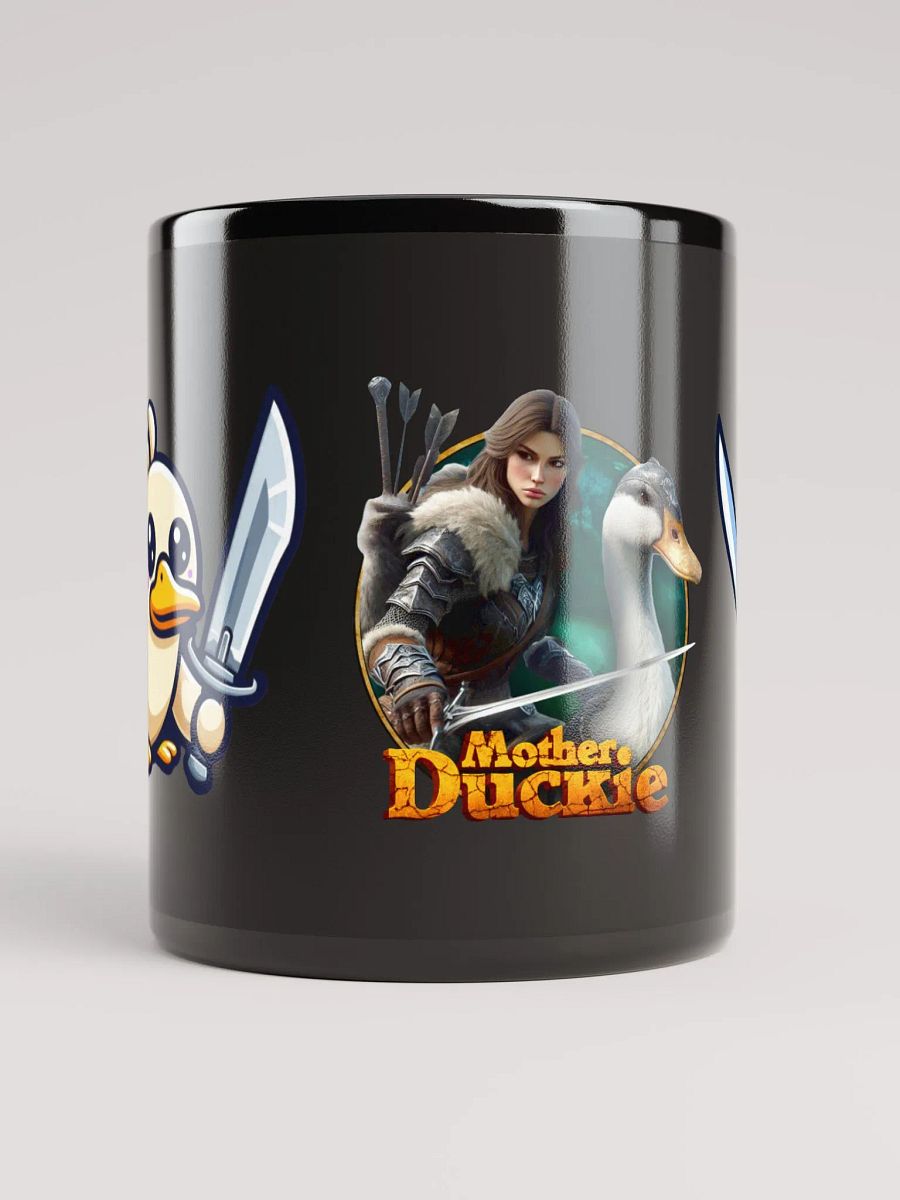 Duck Swordfight Glossy Mug product image (3)
