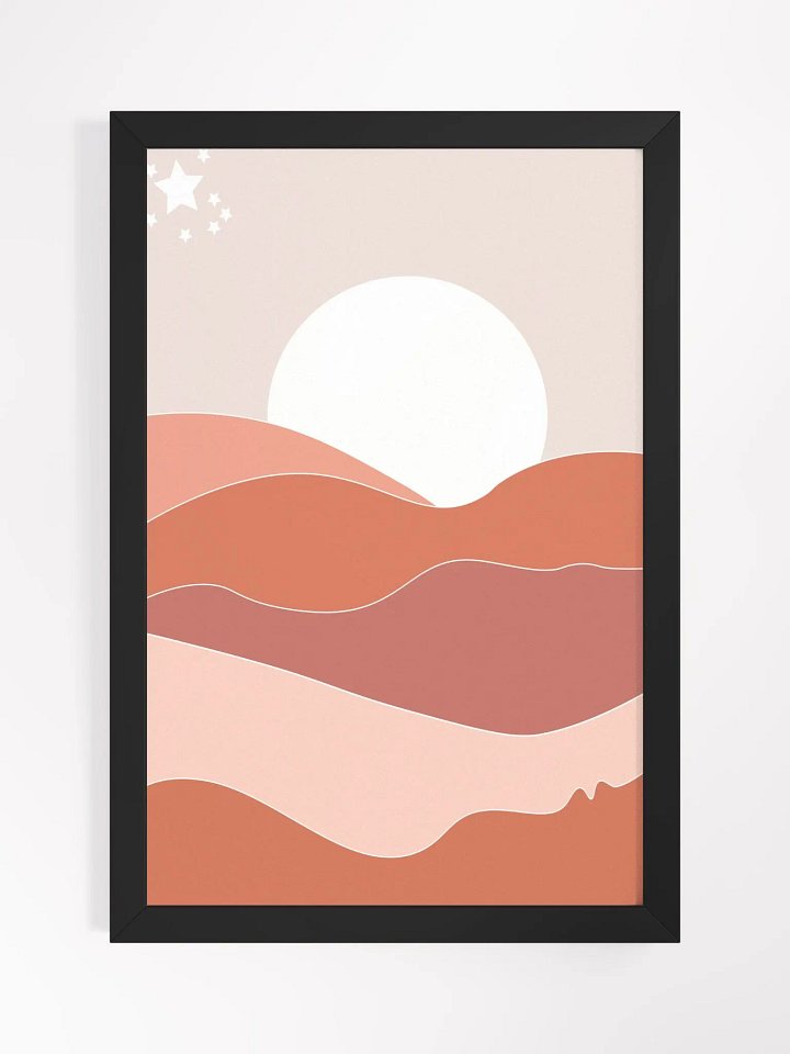 Celestial Waves Framed Poster product image (6)