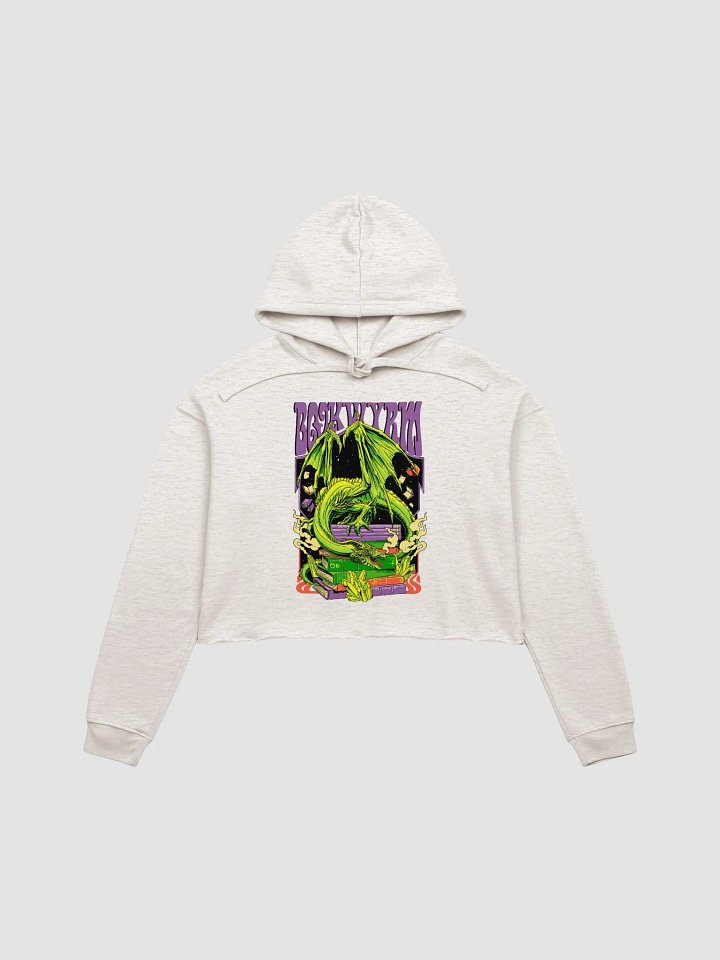 'Bookwyrm' Cropped Hoodie product image (2)