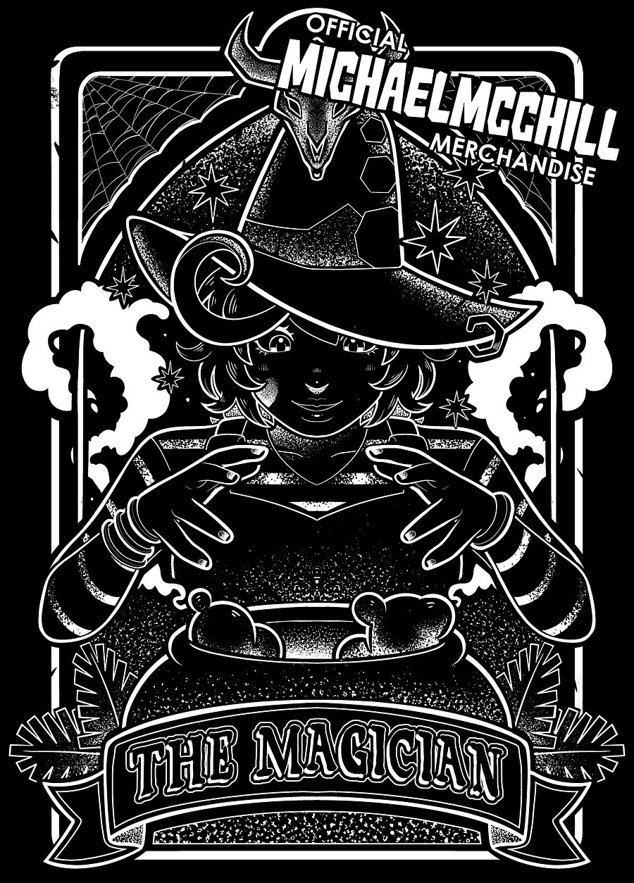 The Magician - Black and White Shirt product image (5)