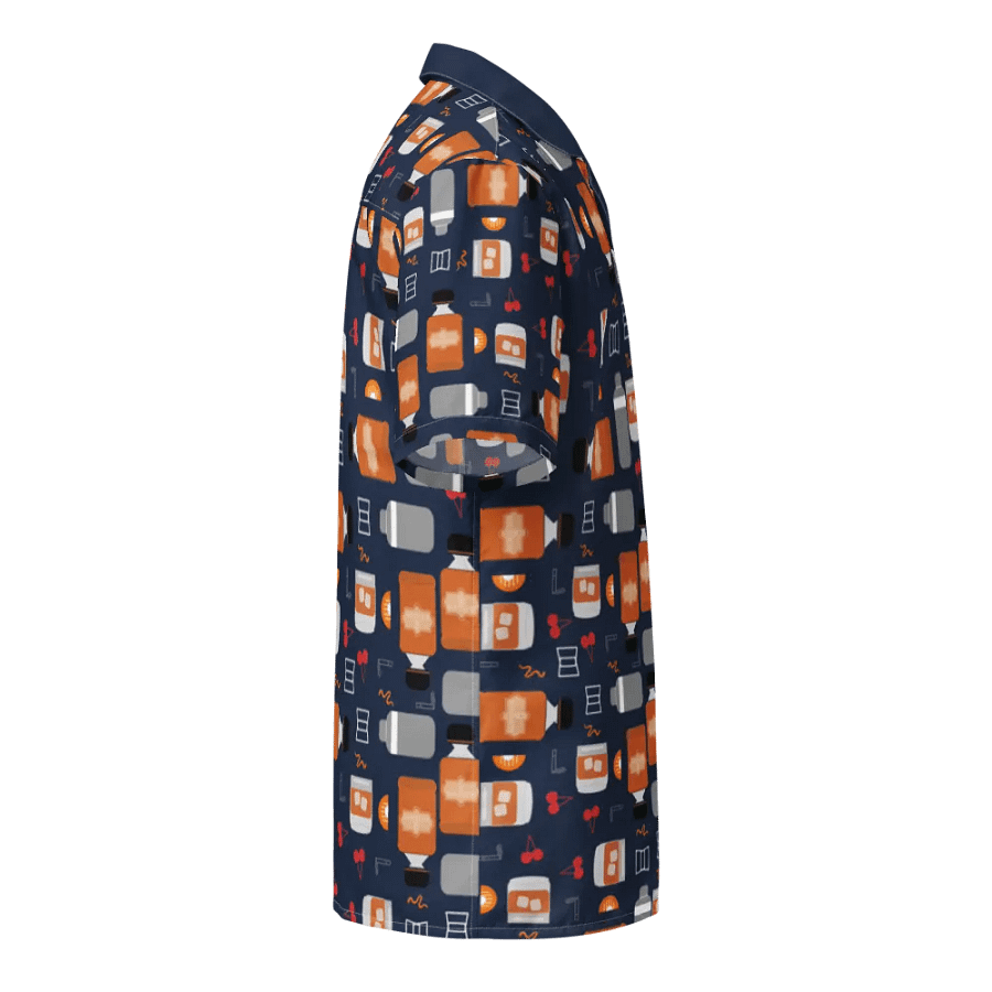 Bourbon Vibes Patterned Hawaiian Shirt product image (10)