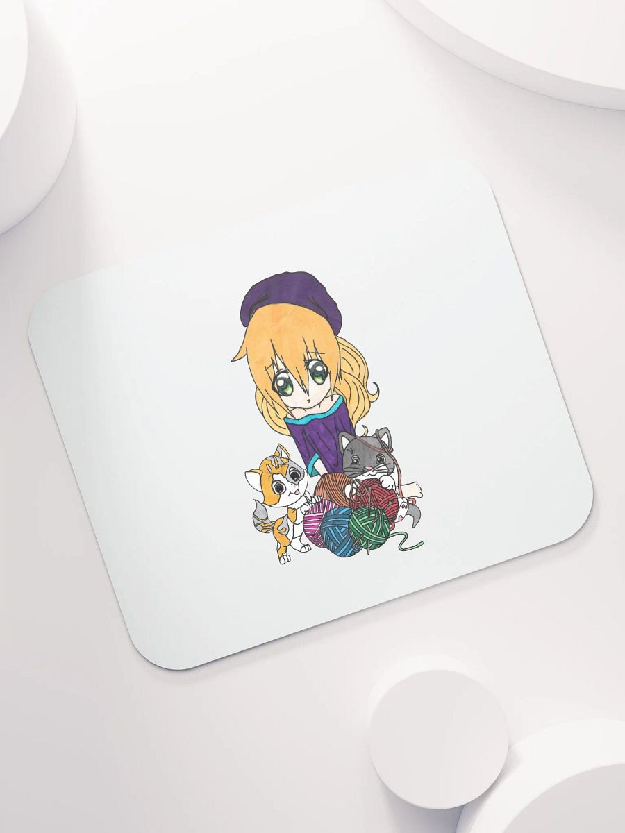 Xakaila and cats mousepad product image (7)