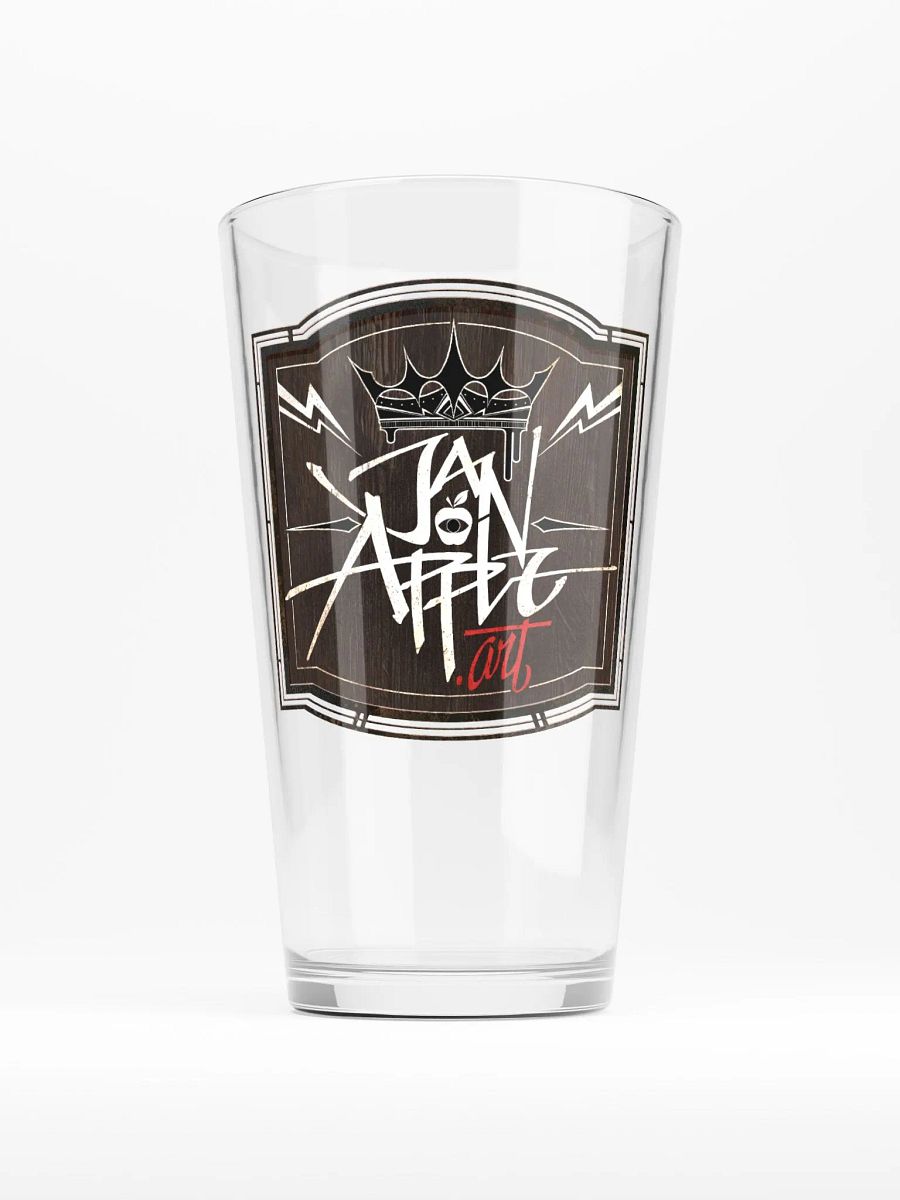 JanApple.art Pub Sign ✦ Shaker Pint Glass product image (1)