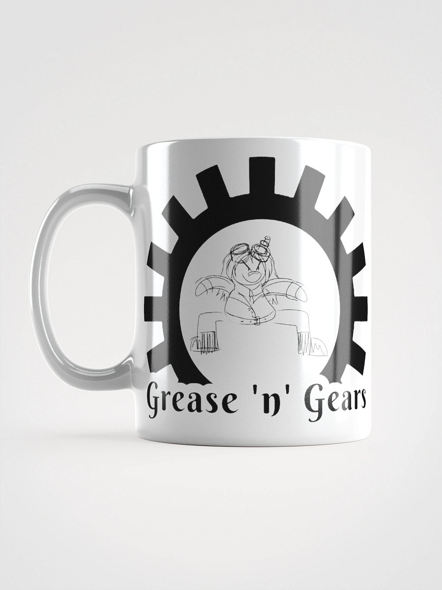 Grease 'n' Gears White Glossy Mug product image (17)