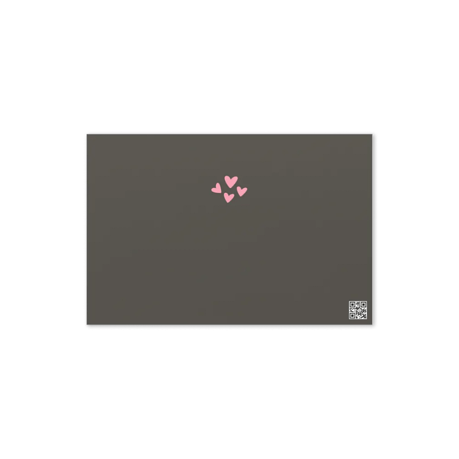 PINK HEART BLACK LOVE CATS product image (5)