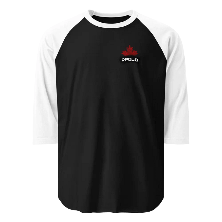 Black Rpold baseball Tee product image (1)
