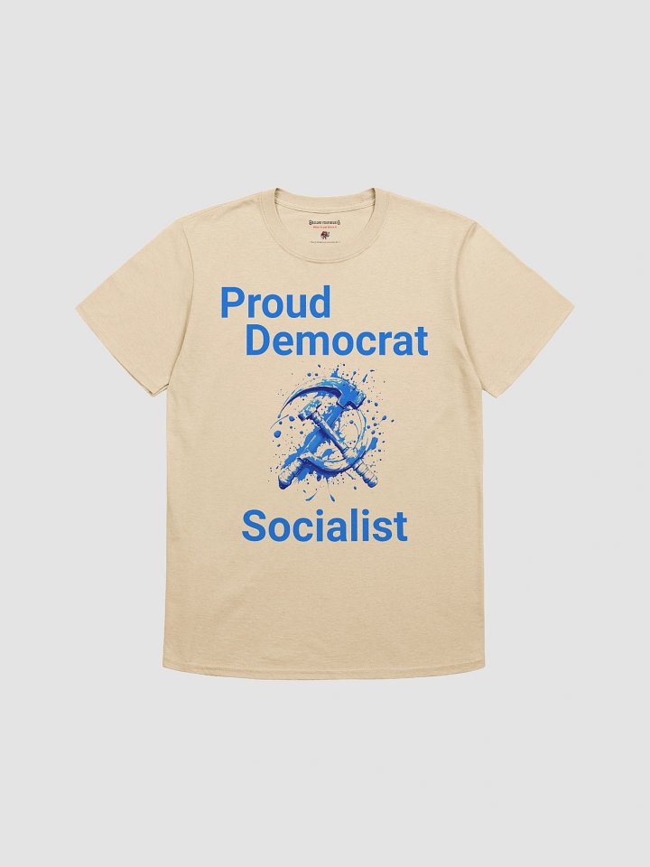 Proud Democrat Socialist Bold Identity Tee (A) product image (1)