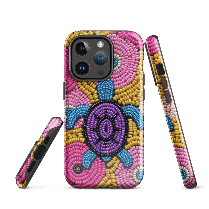 Turtle Mosaic MagSafe® iPhone® Tough Case product image (3)