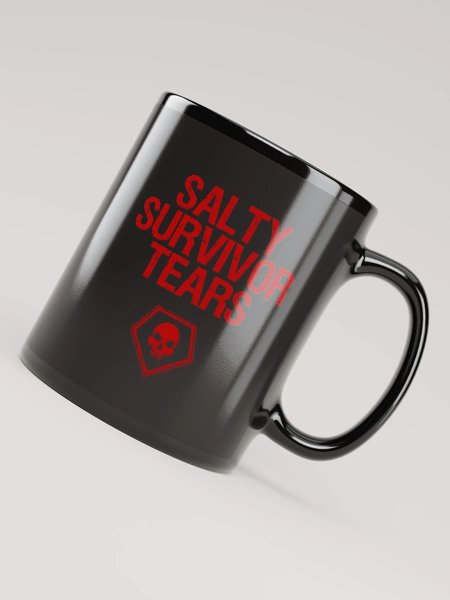 Salty Survivor Tears Black Mug product image (7)