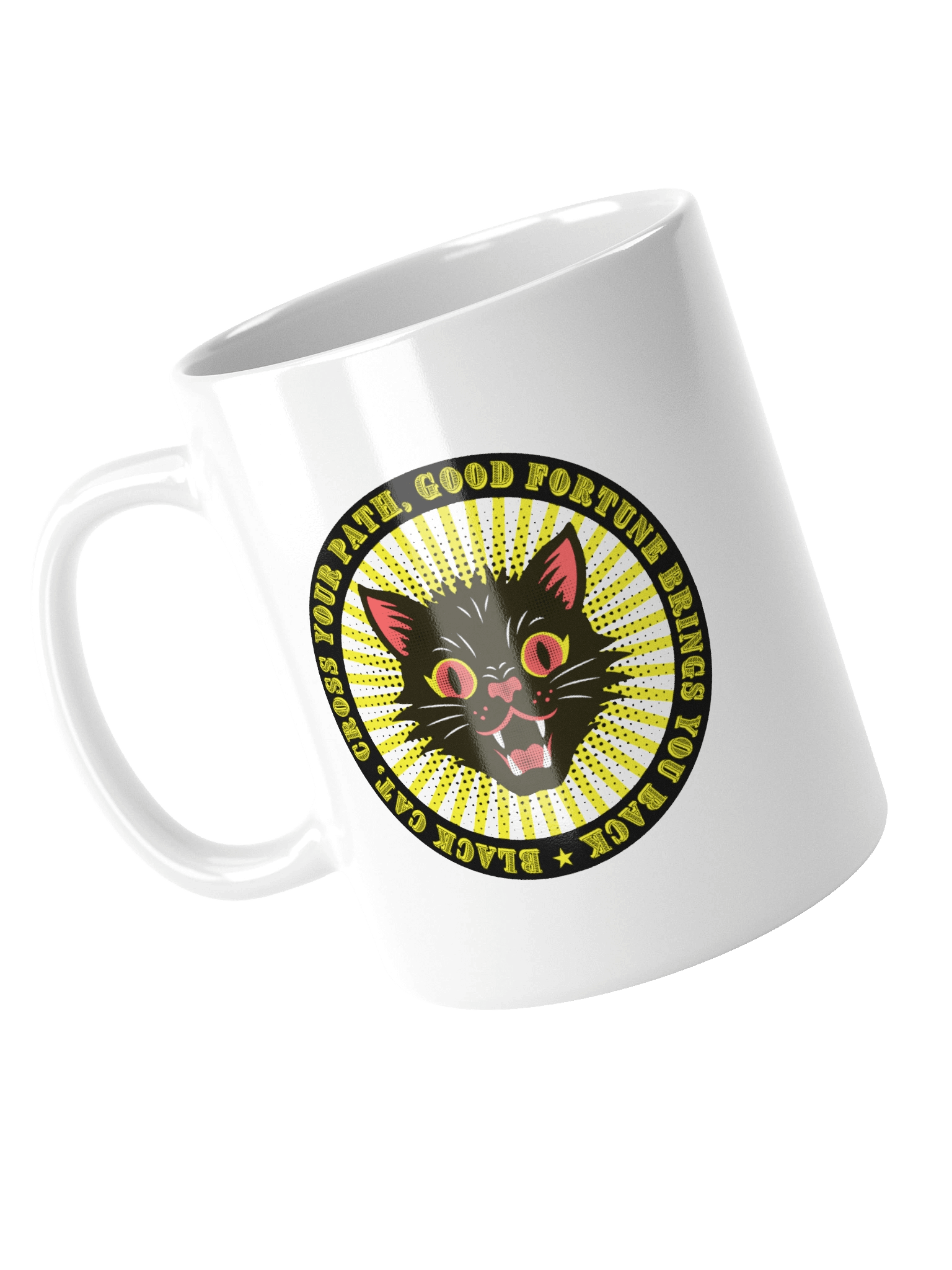 Lucky Black Cat Mug product image (10)
