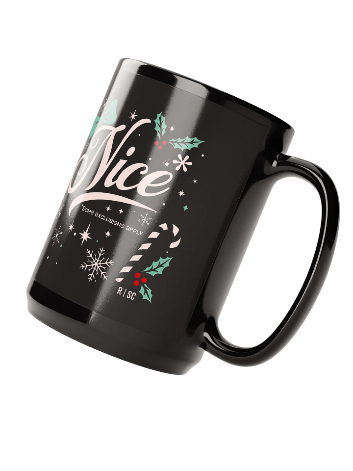 Nice* Black Mug product image (2)