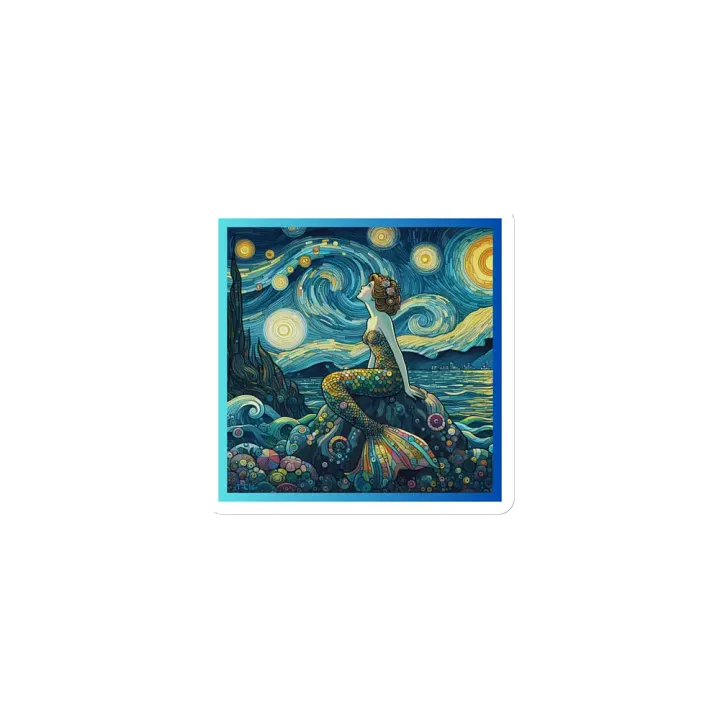 Starry Mermaid Slimline Die-Cut Magnets product image (1)
