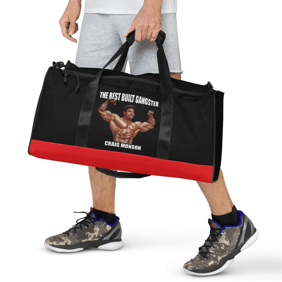 The Best Built Gangster Craig Monson Gym Bag product image (10)