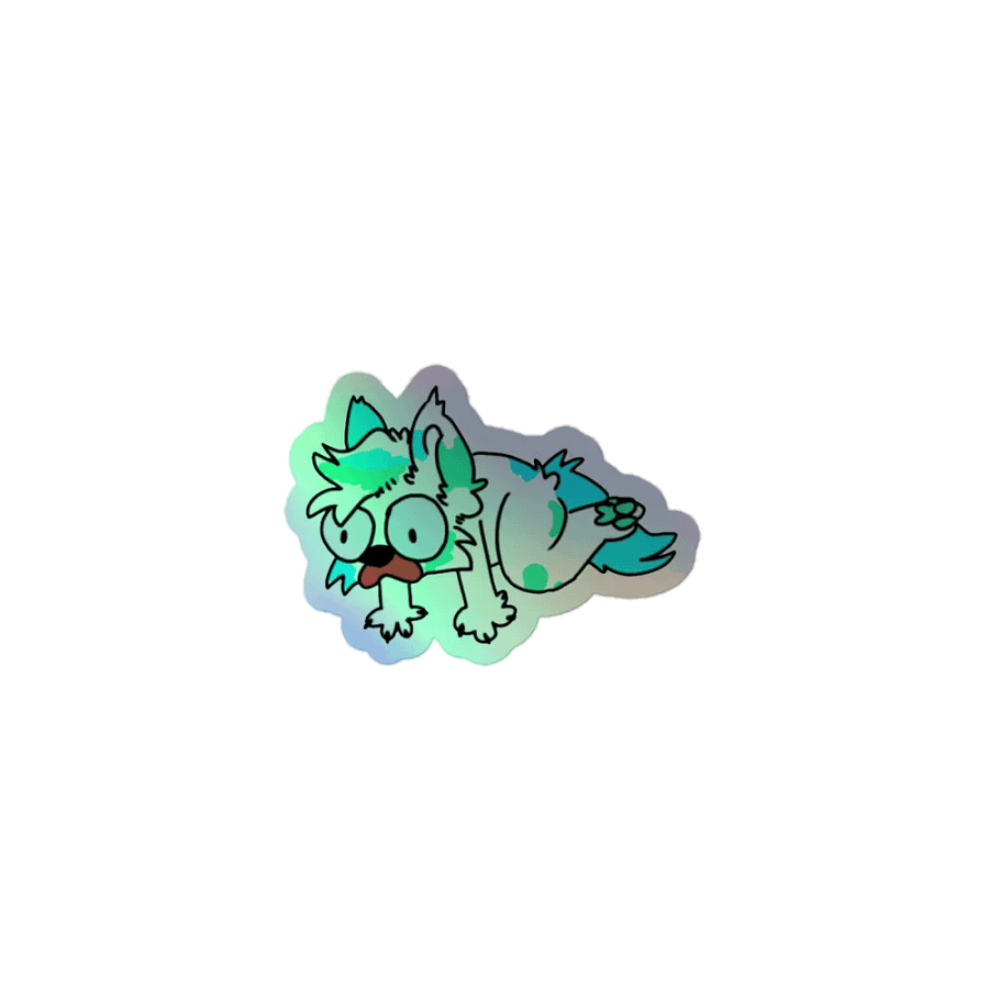 Fisk Crisis Holographic Sticker product image (1)