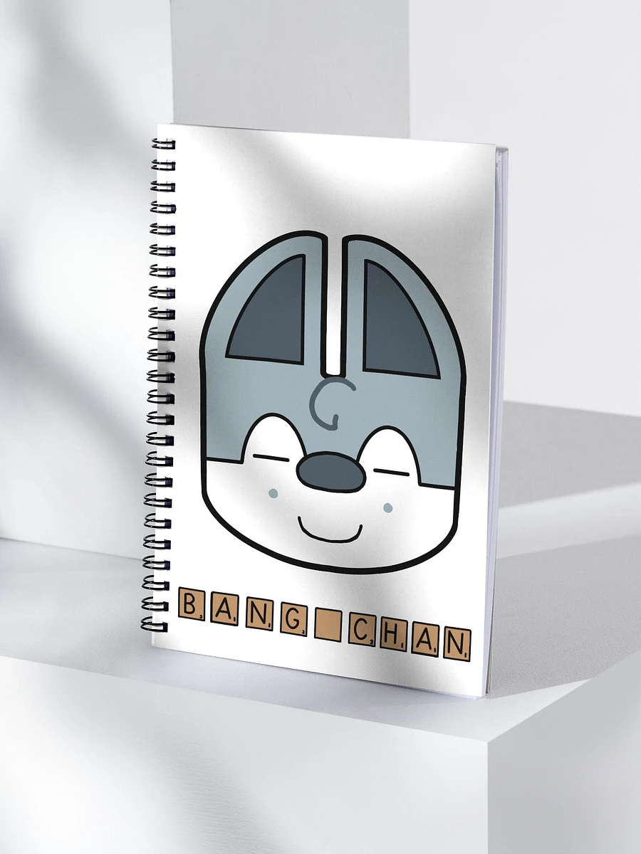 Wolf chan and tile notebook product image (4)