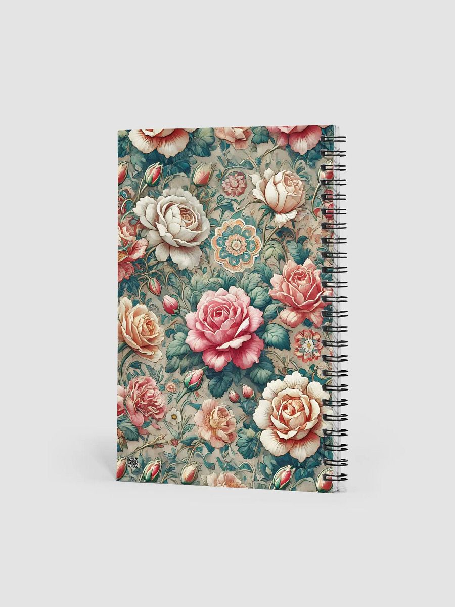 Royal Floral Spiral Notebook product image (2)
