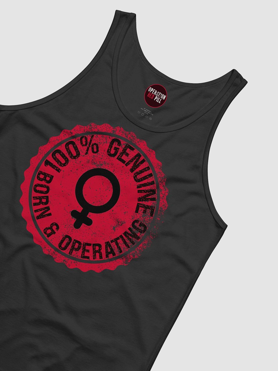 "100% Female" Pill Tank Top product image (4)