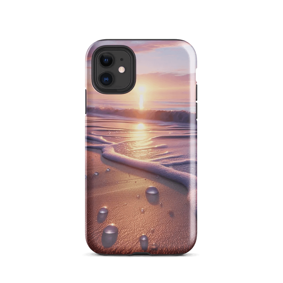 Sunset Waves iPhone Tough Case | Ai Design product image (24)