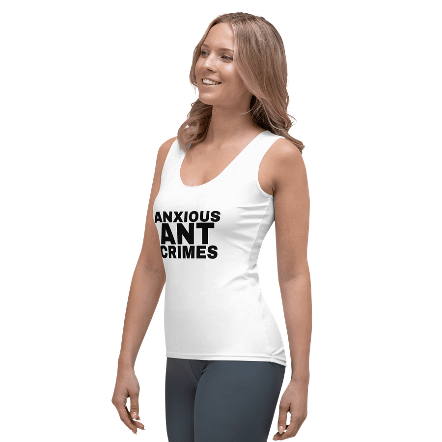 Anxious Ant Crimes - Classic Logo Tank ( Black Text ) product image (2)