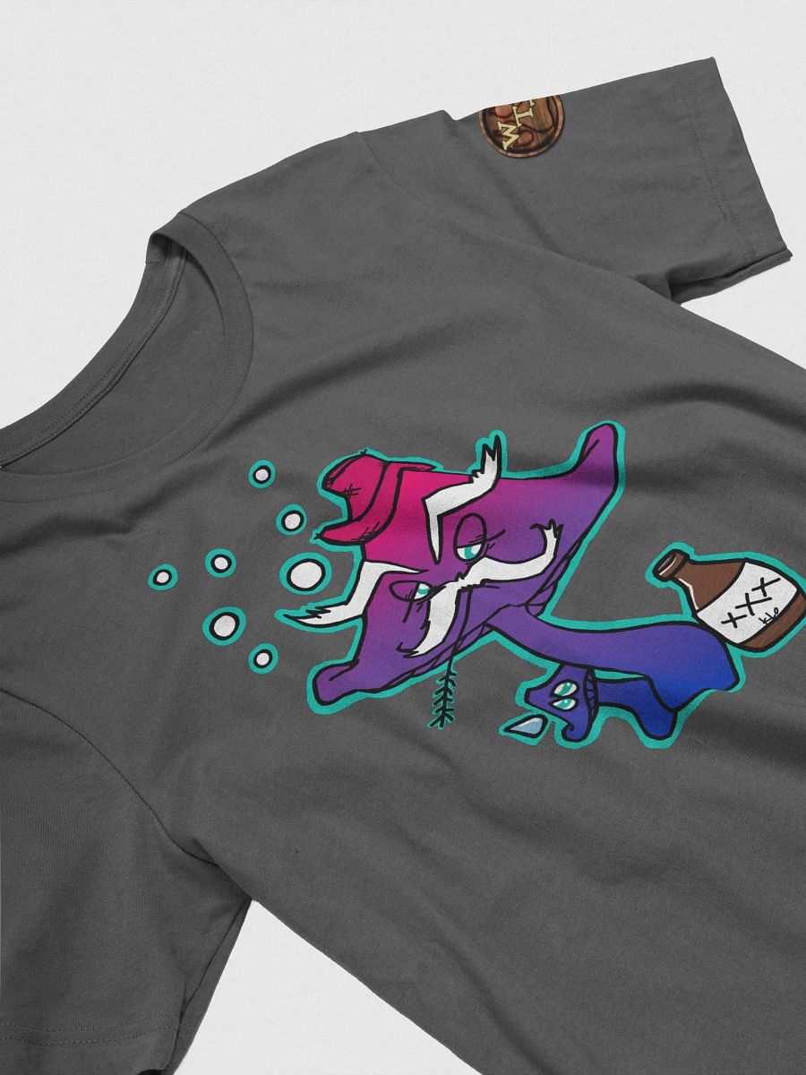 Bi Pride Tipsy Mushroom T-Shirt product image (1)
