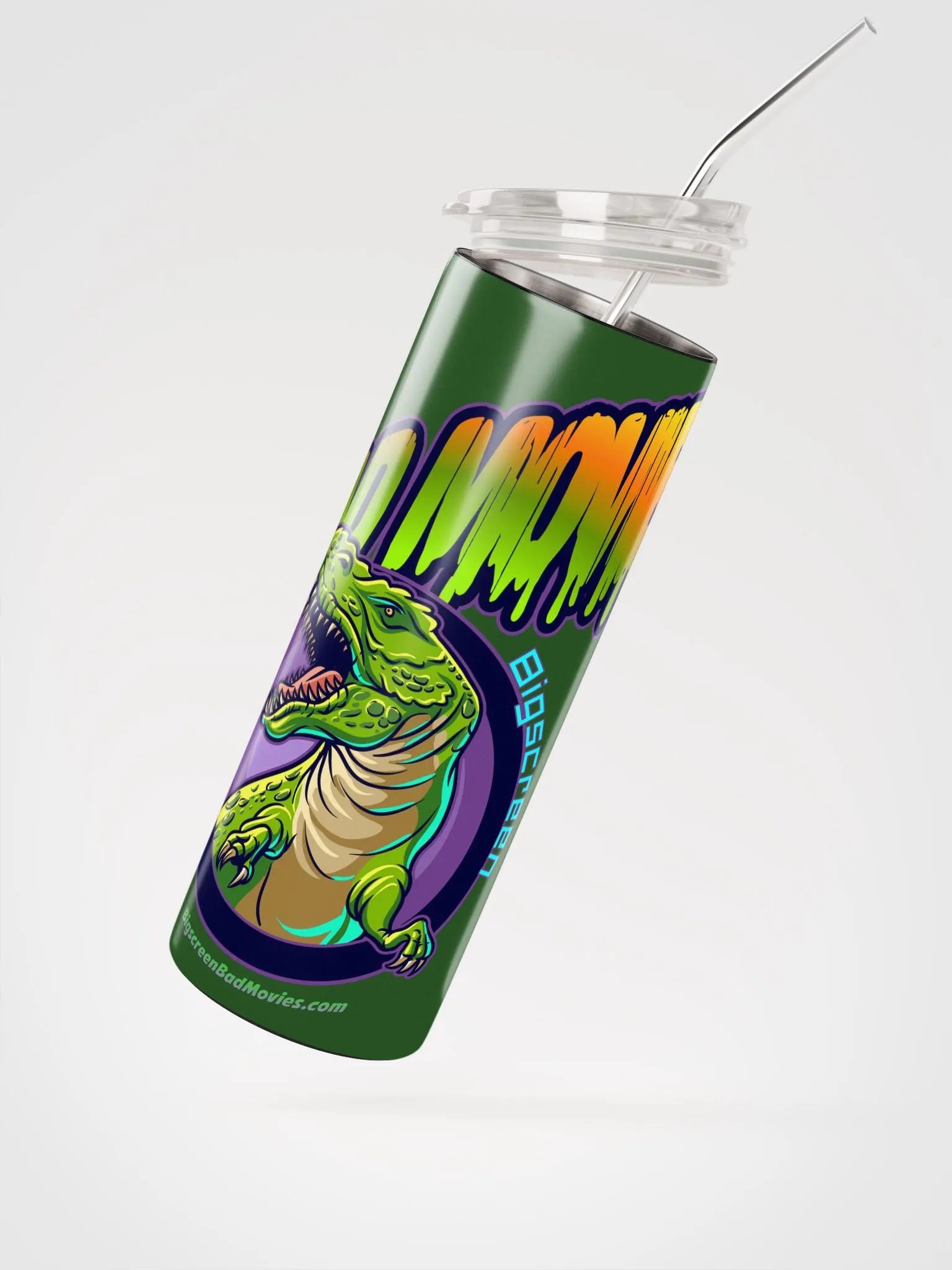Bad Movies Purple-Green Steel Tumbler product image (2)