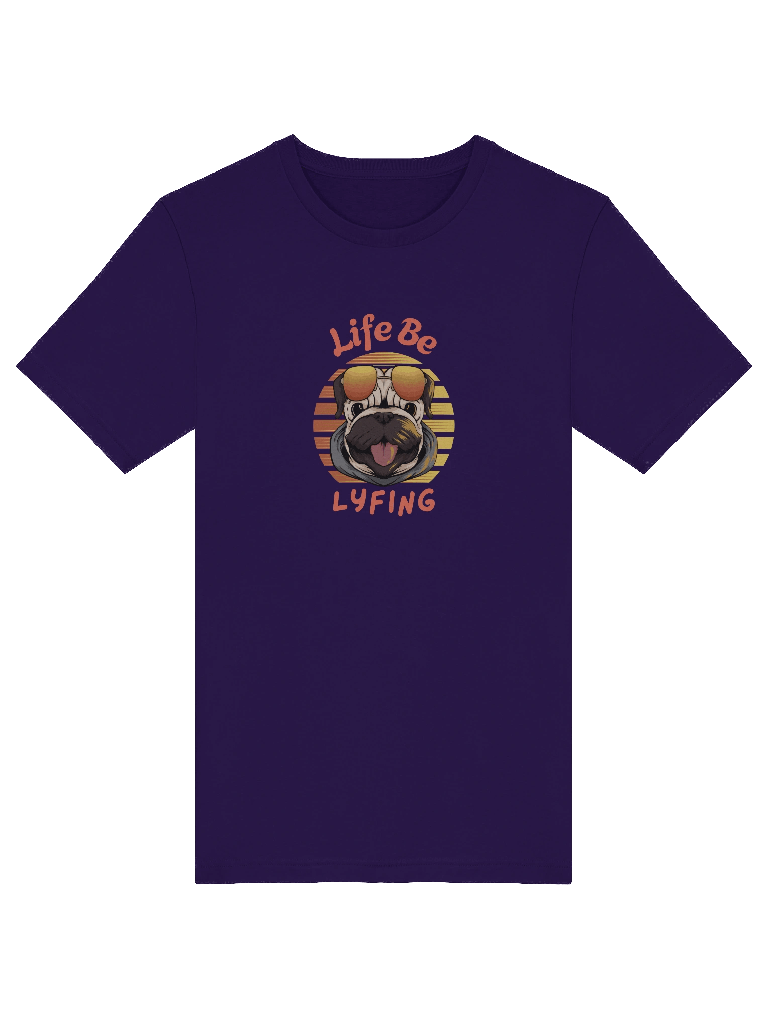 "Life Be Lyfing" Tee Graphic Pug Tee product image (48)