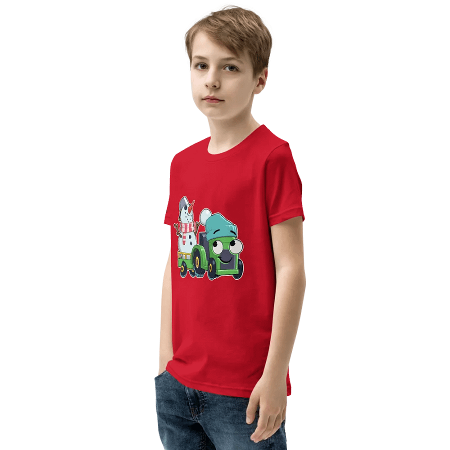 Tracty & Snowman - Youth Short Sleeve Tee product image (6)