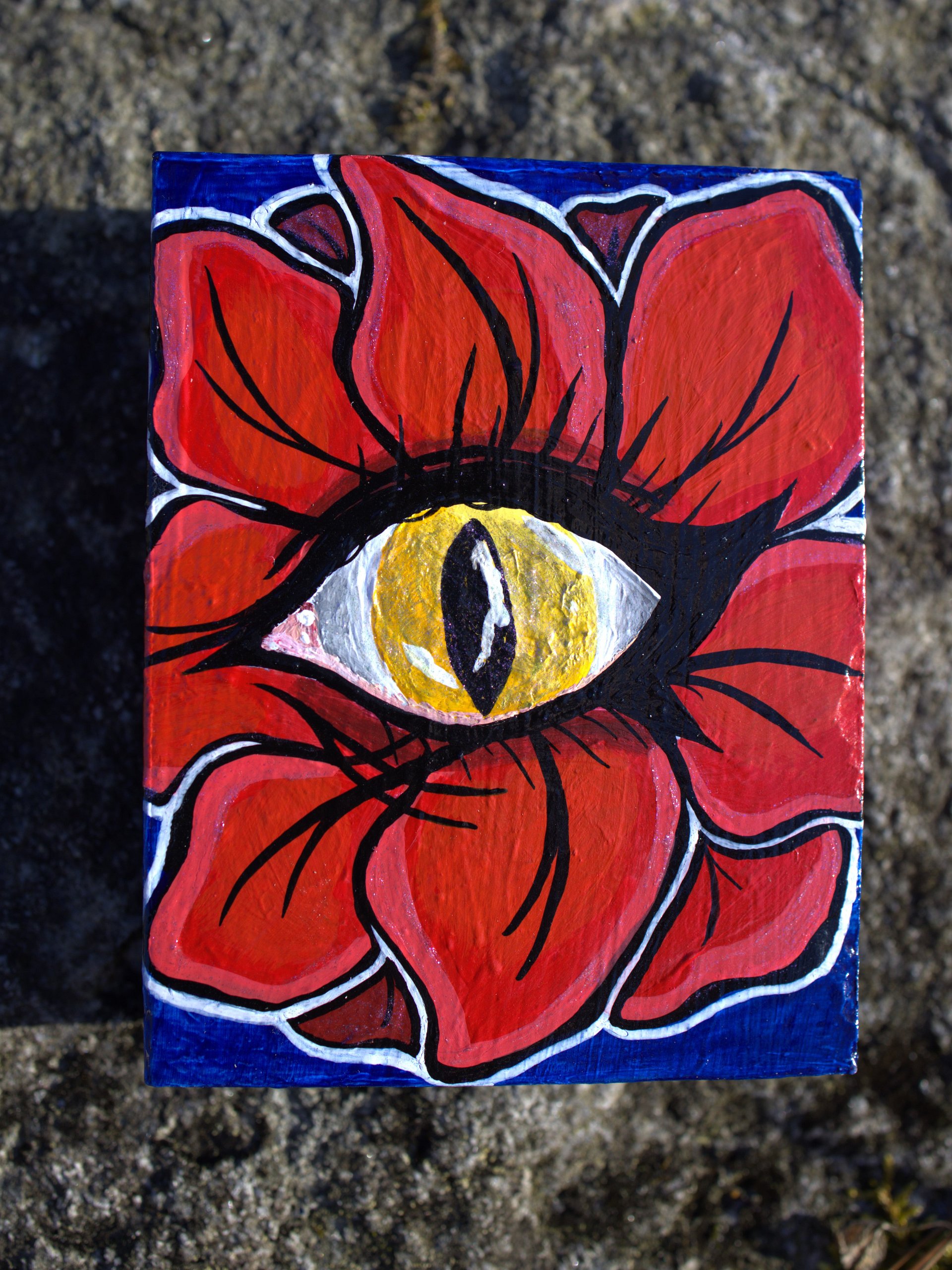 Dragon Eye Flower Painting product image (1)