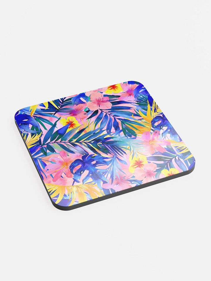 Tropical Floral Purple Coaster product image (2)