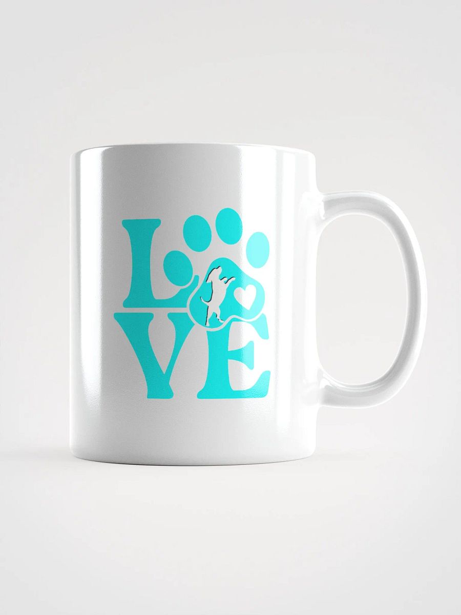 Dog Lover Coffee Mug, Blue Love product image (1)