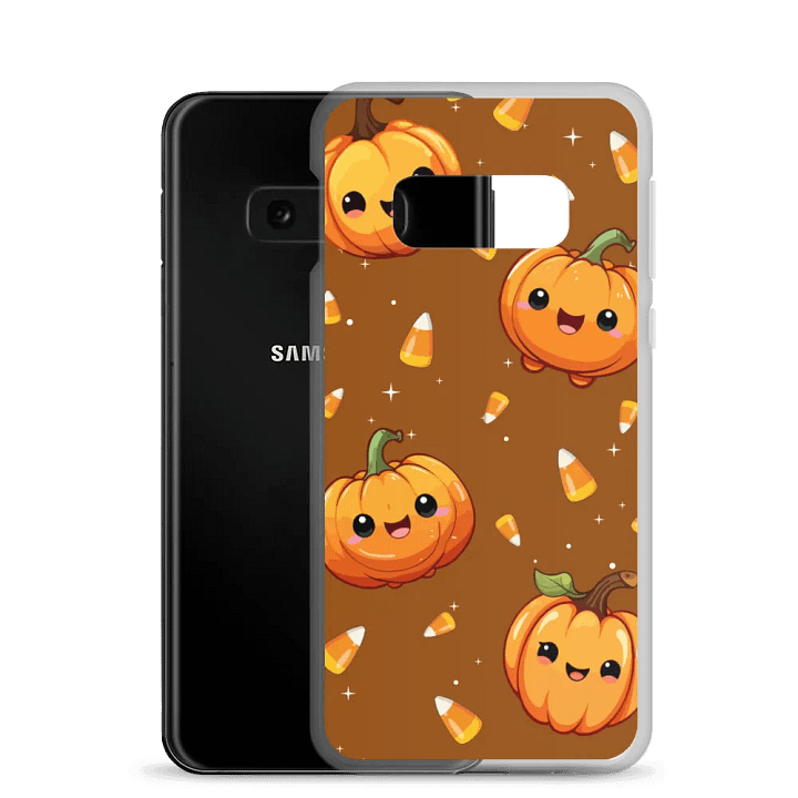 Smiling Pumpkins Samsung® Clear Case product image (21)