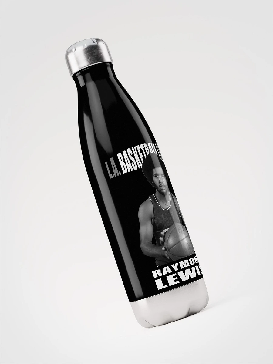 L.A. Basketball Legend Raymond Lewis Stainless Steel Water Bottle product image (3)