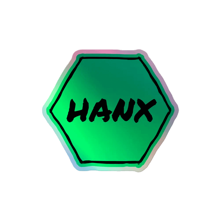 Hanxagon Greenout Holographic Sticker product image (2)