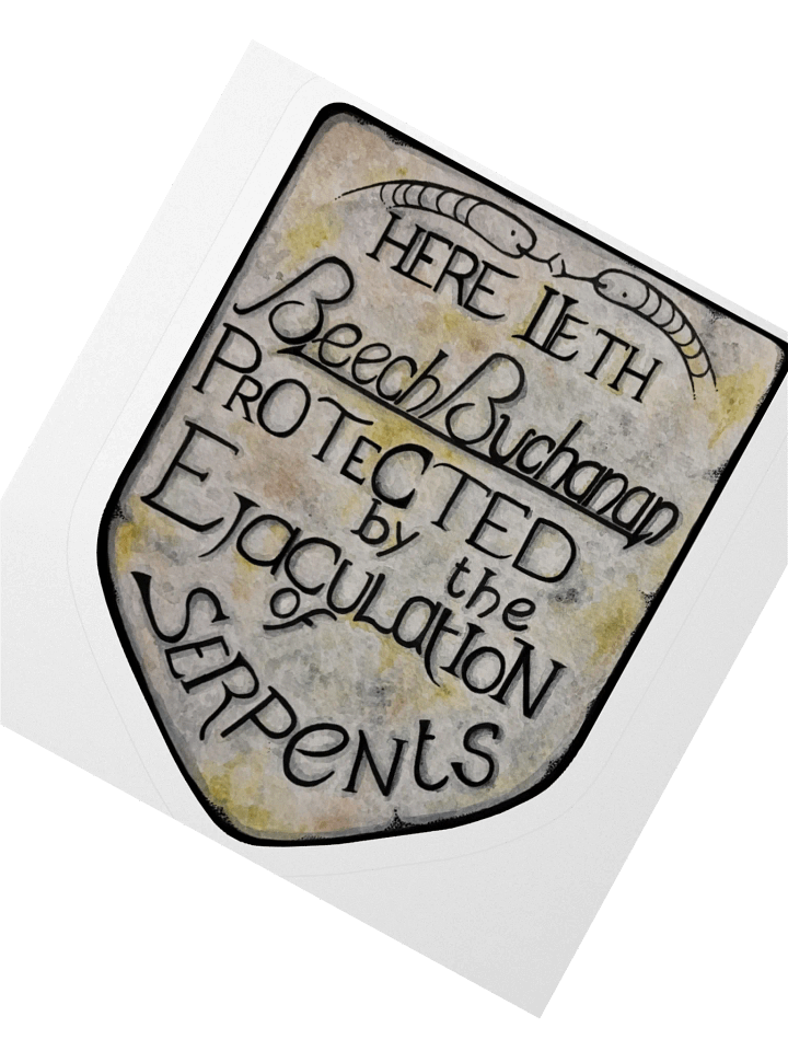 Ejaculation of Serpents sticker product image (2)