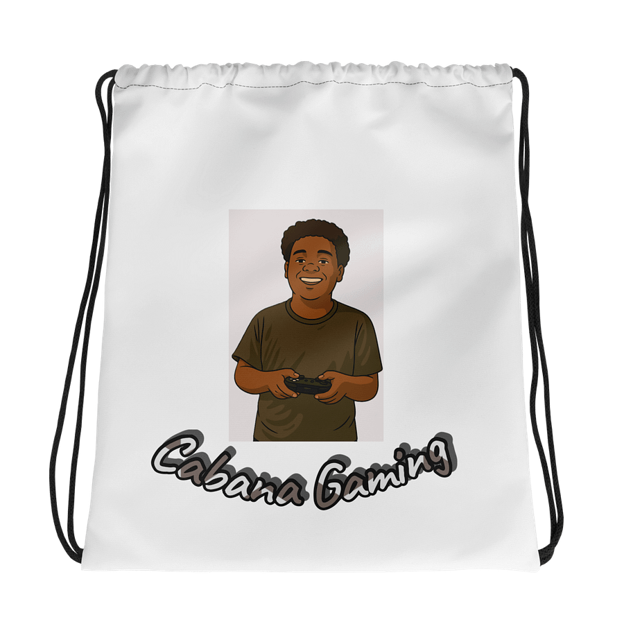 Smile & Play All-Over Drawstring Bag product image (1)