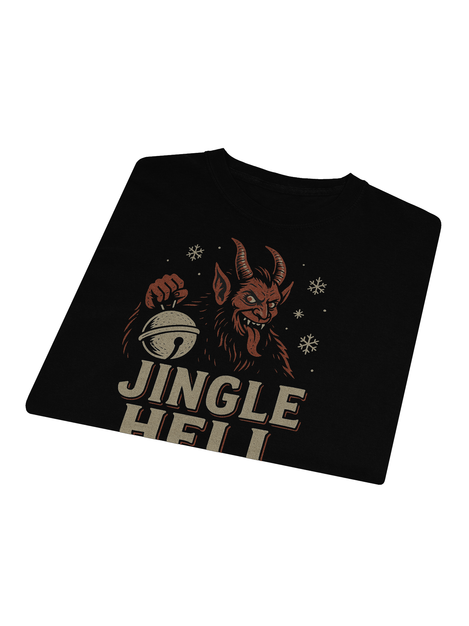 KRAMPUS Jingle Hell Long Sleeve Shirt product image (3)