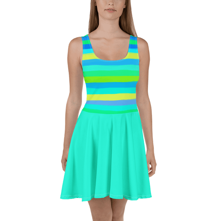 Summery Stripes Skater Dress product image (2)