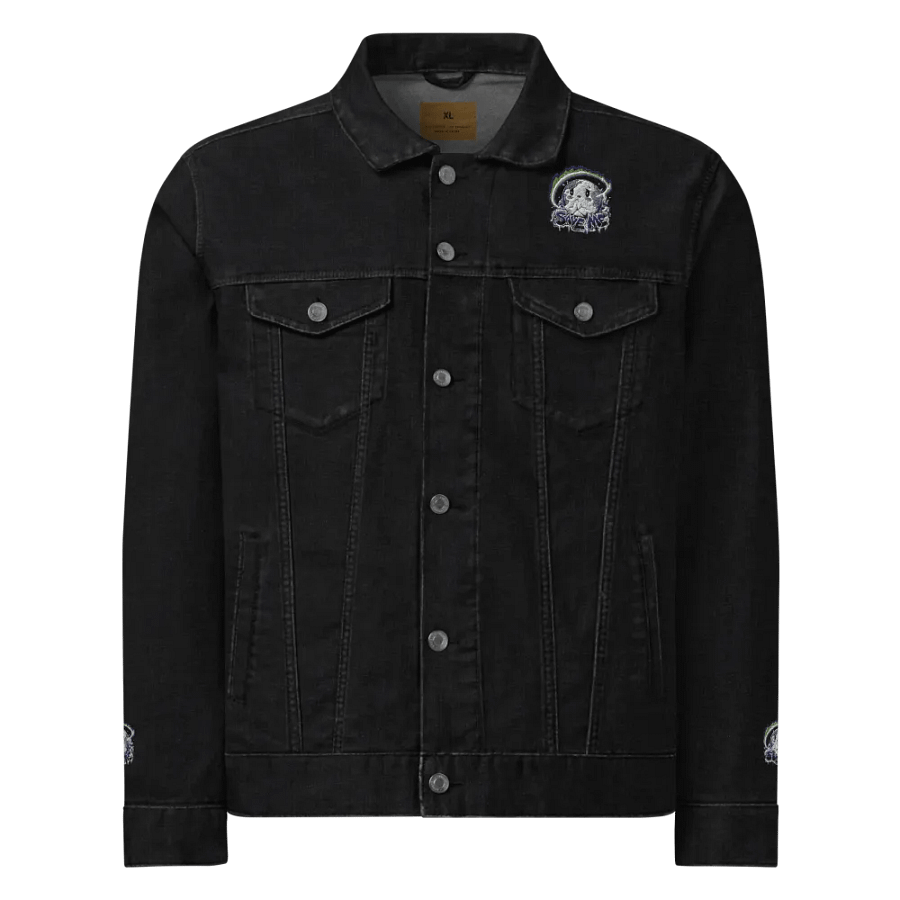Save Me: A Plea from Planet Earth Denim Jacket 🌍 product image (3)