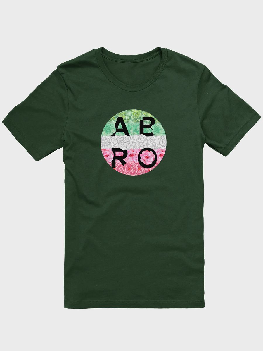 floral abrosexual t-shirt product image (1)