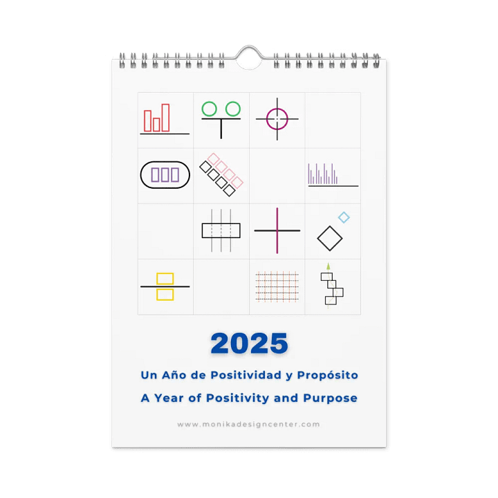 English & Espanol Implicito-Implied 2025 Calendar-Calendario-Now $10.50 Use promo code VIBES4LOVE at checkout product image (2)
